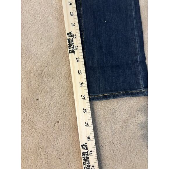 NWT Girls Levi’s Skinny Jeans Dark Wash Adjustable Waist 14 Regular - Picture 3 of 6